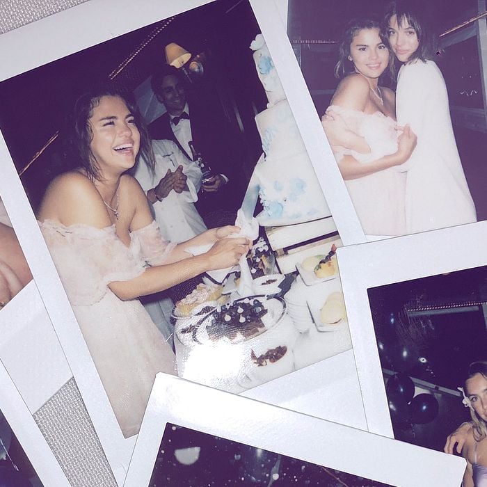 Festa de aniversário de Selena Gomez contou com seus amigos mais próximos