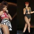 A grande atração do primeiro dia do Rock in Rio 2011 foi a polêmica diva Rihanna, que apesar de ter se atrasado por quase duas horas, levou o público ao delírio. A primeira performace da deusa barbadiana no RIR foi em Madrid, em 2010