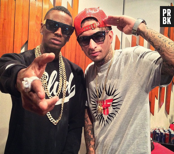 O que não falta é "swag" na parceria entre Mc Guimê e Soulja Boy, "Brazil We Flexing"