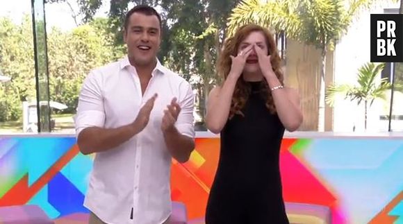 Do "Vídeo Show", Sophia Abrahão e Joaquim Lopes se emocionam com despedida