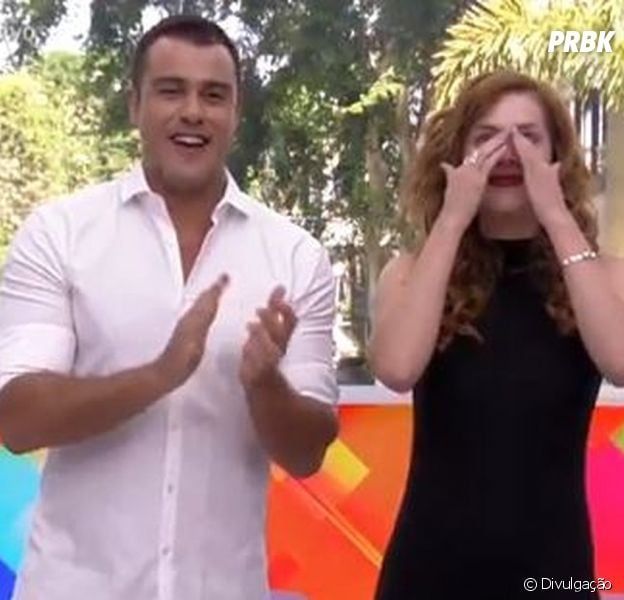 Do "Vídeo Show", Sophia Abrahão e Joaquim Lopes se emocionam com despedida