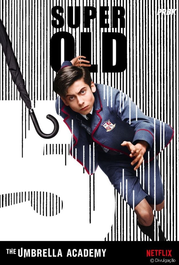 The Boy (Aidan Gallagher) é capaz de viajar no tempo em "The Umbrella Academy"