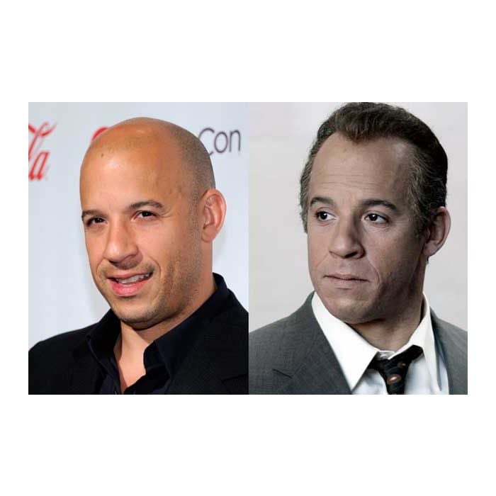  Vin Diesel   e   Paul Vincent são muito parecidos um com o outro! 
