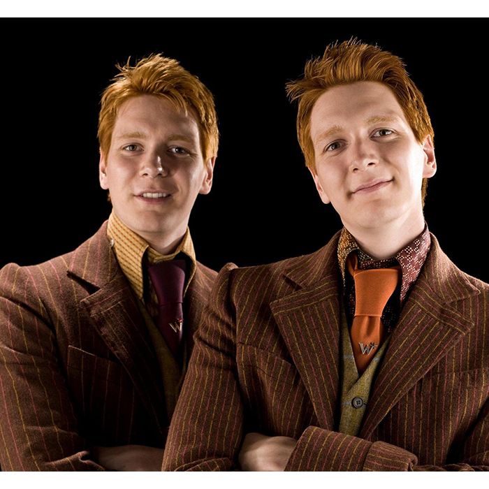 James e Oliver Phelps são os &quot;gêmeos Weasley&quot;, de Harry Potter