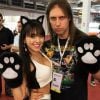 Nyvi e o namorado Bruno Sutter na BGS 2014