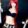 Um dos Cosplays da morena foi a Katarina de "League Of Legends"