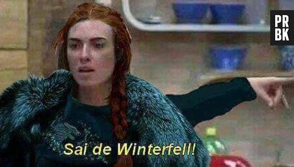 De "Game of Thrones", Sansa (Sophie Turner) ou Nicole Bahls? Só sabemos que queremos intrusos fora de Westeros