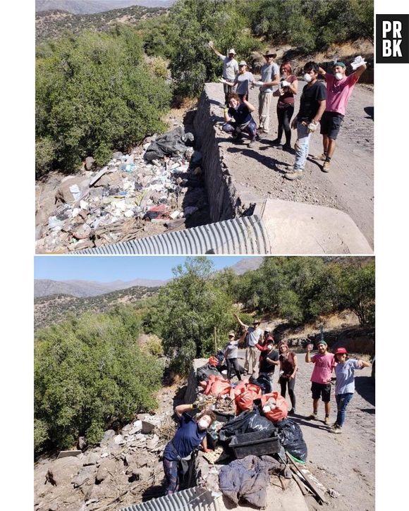 Vem ver alguns antes e depois do #TrashChallenge, tag que promove a limpeza do meio ambiente