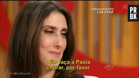 "MasterChef Brasil": Paola Carosella viraliza com meme "não faça a Paola chorar, por favor"