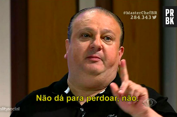 "MasterChef Brasil": Érick Jacquin viraliza com meme "não dá pra perdoar não"
