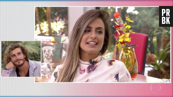 Alan, vice-campeão do "BBB19", assiste o que Carol Peixinho falou dele no "Mais Você"