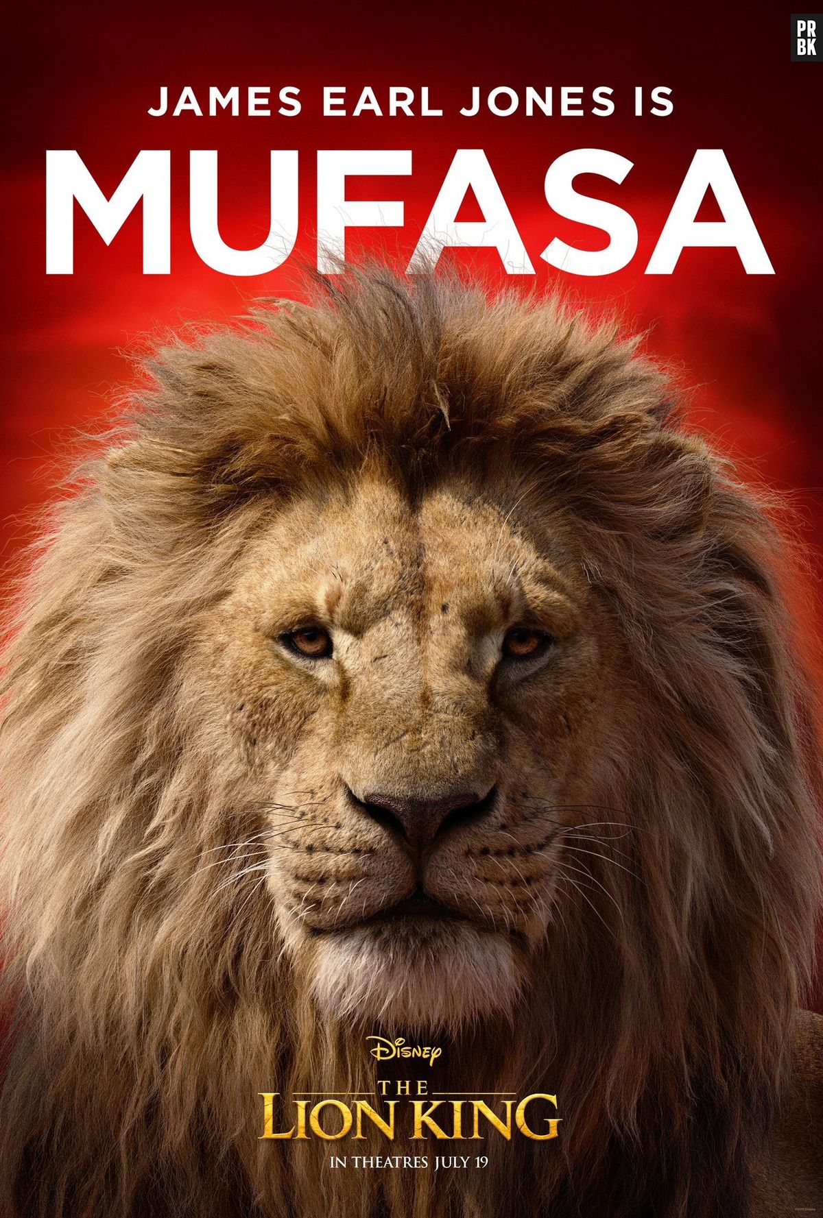 Foto: James Earl Jones será o dublador de Mufasa no filme 