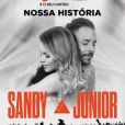 Sandy e Junior anunciaram turnê "Nossa História" em comemoração aos 30 anos de carreira