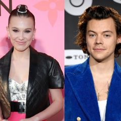 O show da Ariana Grande foi palco para este encontro entre Millie Bobby Brown e Harry Styles