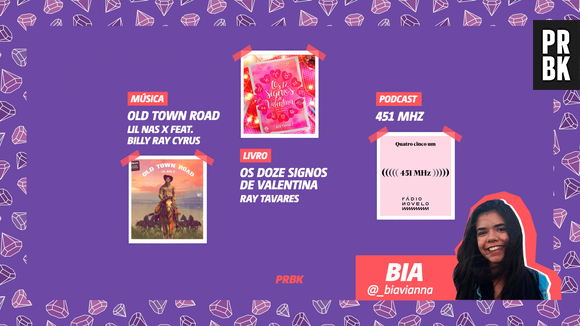 Viciei do Purebreak: Bia indicou o podcast 451 MHz, o livro "Os 12 Signos de Valentina" e muito mais