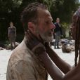 Há quem diga que Michonne (Danai Gurira) sairá de "The Walking Dead" para procurar Rick (Andrew Lincoln)