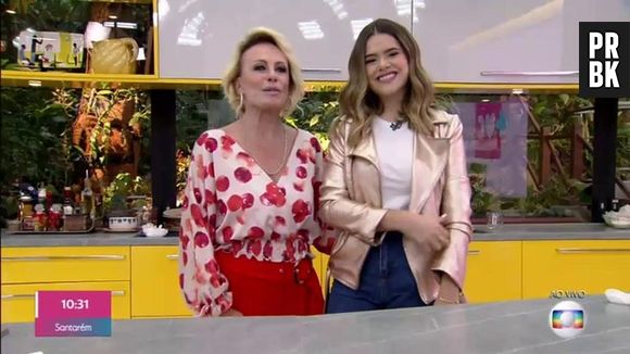 Maisa Silva participa do "Mais Você" e toma café com Ana Maria Braga!