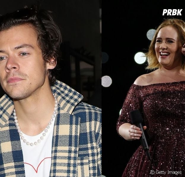 Harry Styles e Adele estão no mesmo lugar e já estamos pensando no feat!