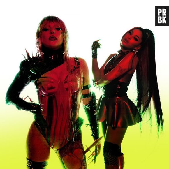 O álbum "Chromatica" conta com a faixa "Rain On Me", parceria entre Ariana Grande e Lady Gaga