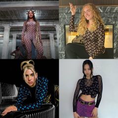Você reparou que estas famosas estão usando a mesma estampa de roupa?