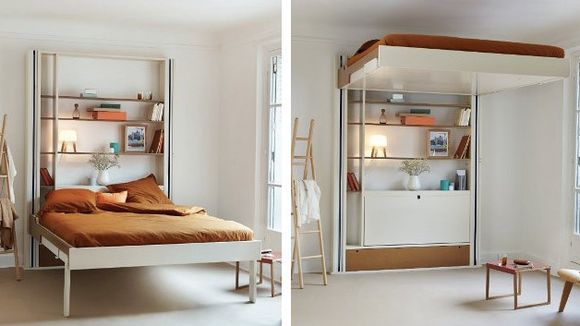 Pouco espaço em casa? Cama-elevador sai do caminho quando você acorda