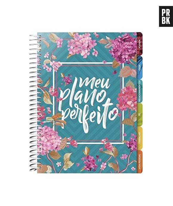 Um planner é ótimo para organizar os seus estudos