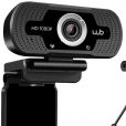 Uma webcam full HD com microfone é ótima para suas aulas à distâcnia