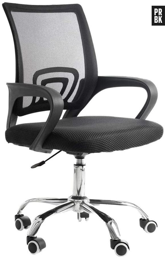 Uma cadeira ergonômica de rodinhas é essencial para a saúde do seu corpo enquanto estuda