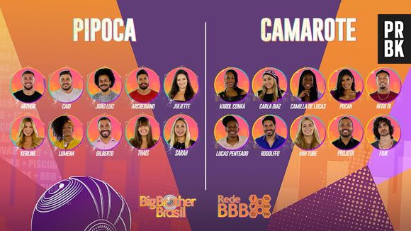 "BBB21": Pipoca ou Camarote, qual participante disse estas frases?