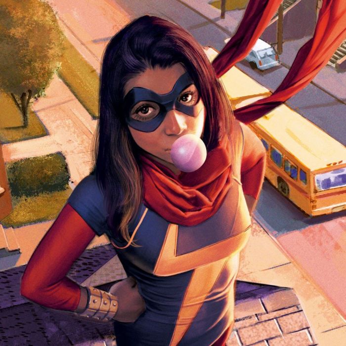 Marvel: personagem Kamala Khan, a Ms. Marvel ( Iman Vellani) está confirmada em &quot;Capitã Marvel 2&quot; 