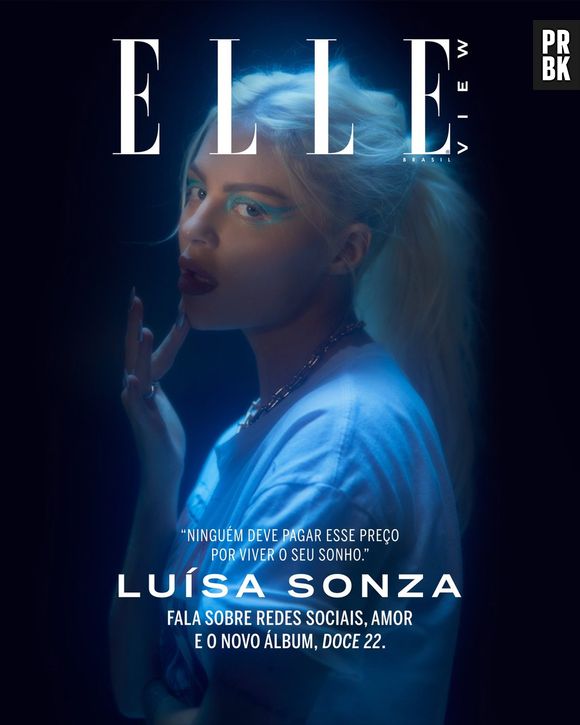 Luísa Sonza abriu seu coração para revista Elle em junho e revelou o processo criativo para "DOCE 22"