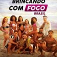 "Brincando com Fogo Brasil": reality show será comandado por   Camila Queiroz e Klebber Toledo e estreia em 21/7  