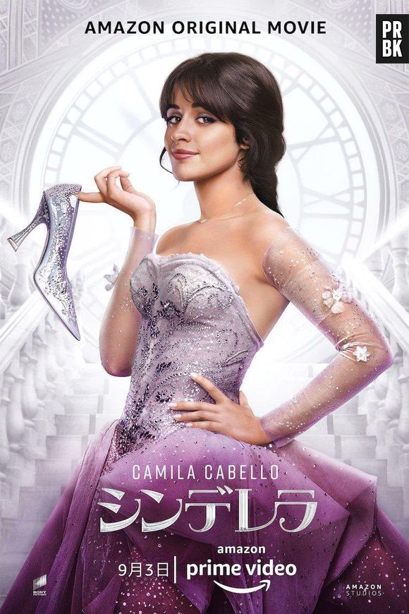 Camila Cabello aparece segurando sapatinho de cristal em poster vazado de "Cinderella"