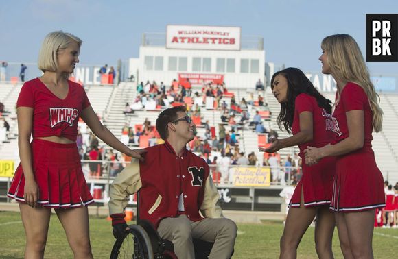 Em "Glee", Quinn (Dianna Agron), Artie (Kevin McHale), Santana (Naya Rivera) e Brittany (Heather Morris) cantarão juntos