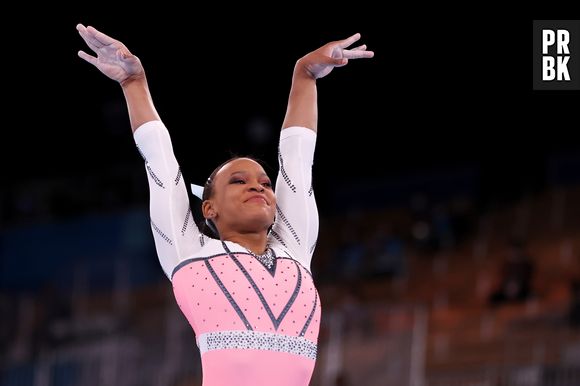 Rebeca Andrade comemora representatividade: "É muito legal, porque a gente não vê muitas pessoas negras no esporte"