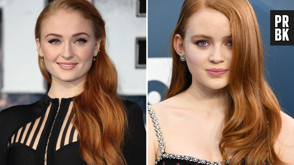 Sophie Turner e Sadie Sink poderiam ser irmãs! 