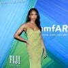 amFAR Gala 2021: Lori Harvey foi uma das que investiu em cor no evento 