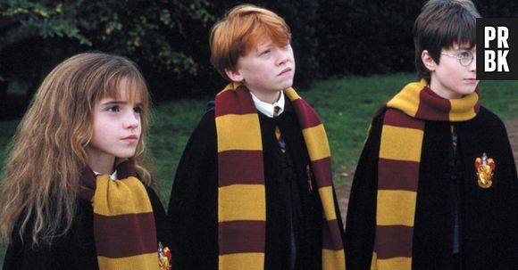 Emma Watson, Rupert Grint e Daniel Radcliffe em "Harry Potter e a Pedra Filosofal", primeiro filme da série que faz 20 anos em 2021