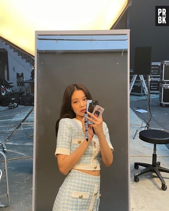 Jennie, do BLACKPINK: mais um exemplo de look vintage