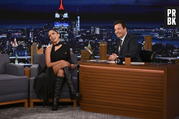 Anitta foi a primeira brasileira a se apresentar no Jimmy Fallon - e repetiu a dose em 2022