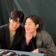     Seol In-ah e   Kim Min-kyu, de "Business Proposal", em registro fofo da atriz      