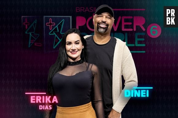 Dinei e Erika Dias estarão no "Power Couple Brasil 6"