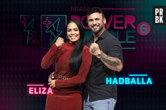 Hadballa e Eliza estarão no "Power Couple Brasil 6"