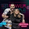 Rodrigo Mila e Diana Araujo estarão no "Power Couple Brasil 6"