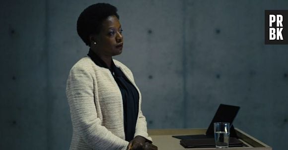 Amanda Waller (Viola Davis) tem problemas com Leota Adebayo (Danielle Brooks) em "Pacificador"