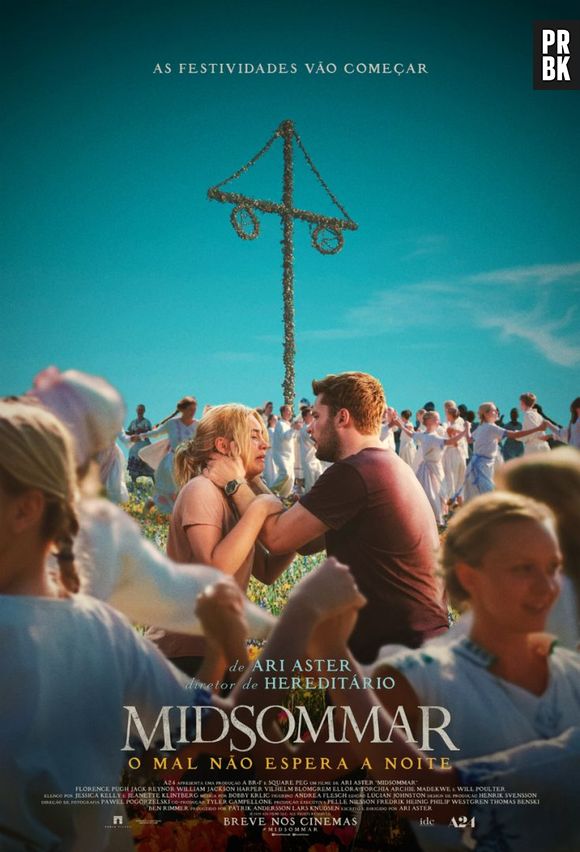 "Midsommar: O Mal Não Espera a Noite" conta a história de Dani (Florence Pugh), uma jovem que vai com seu namorado para um festival na Suécia para superar um trauma familiar