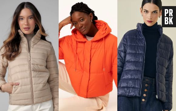 Jaqueta puffer é tendências nas fast fashions do Brasil