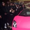 Melody comemorou seus 15 anos com um festão e, na ocasião, ela ganhou um Lamborghini Gallardo, do ano de 2009