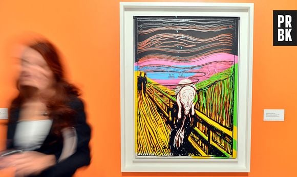 O Grito é a pintura mais famosa de Edvard Munch, pintor norueguês.