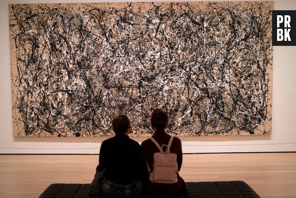 Em 1948, no período pós-guerra, o estadunidense Jackson Pollock produziu a tela intitulada Nº 5